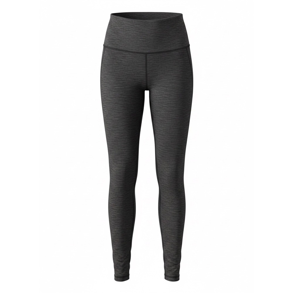 Lululemon Wunder Train High-Rise Tight 25" Heathered Graphite Grey, Size 2